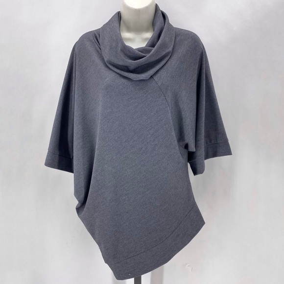 Ronen Chen gray cowl neck sweater - Picture 1 of 11